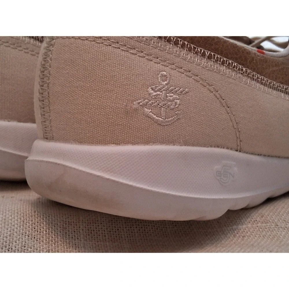 Skechers On-The-Go Boat Shoes Natural Beige Brown Loafers 136070 Mens 9